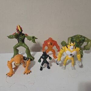 Ben 10 Bandai Action Figures Set Of 6